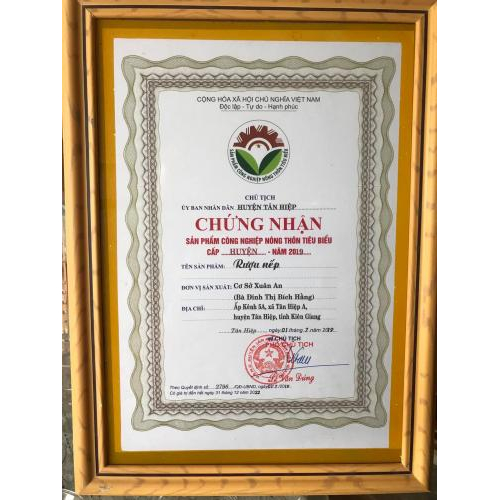 Các chứng nhận